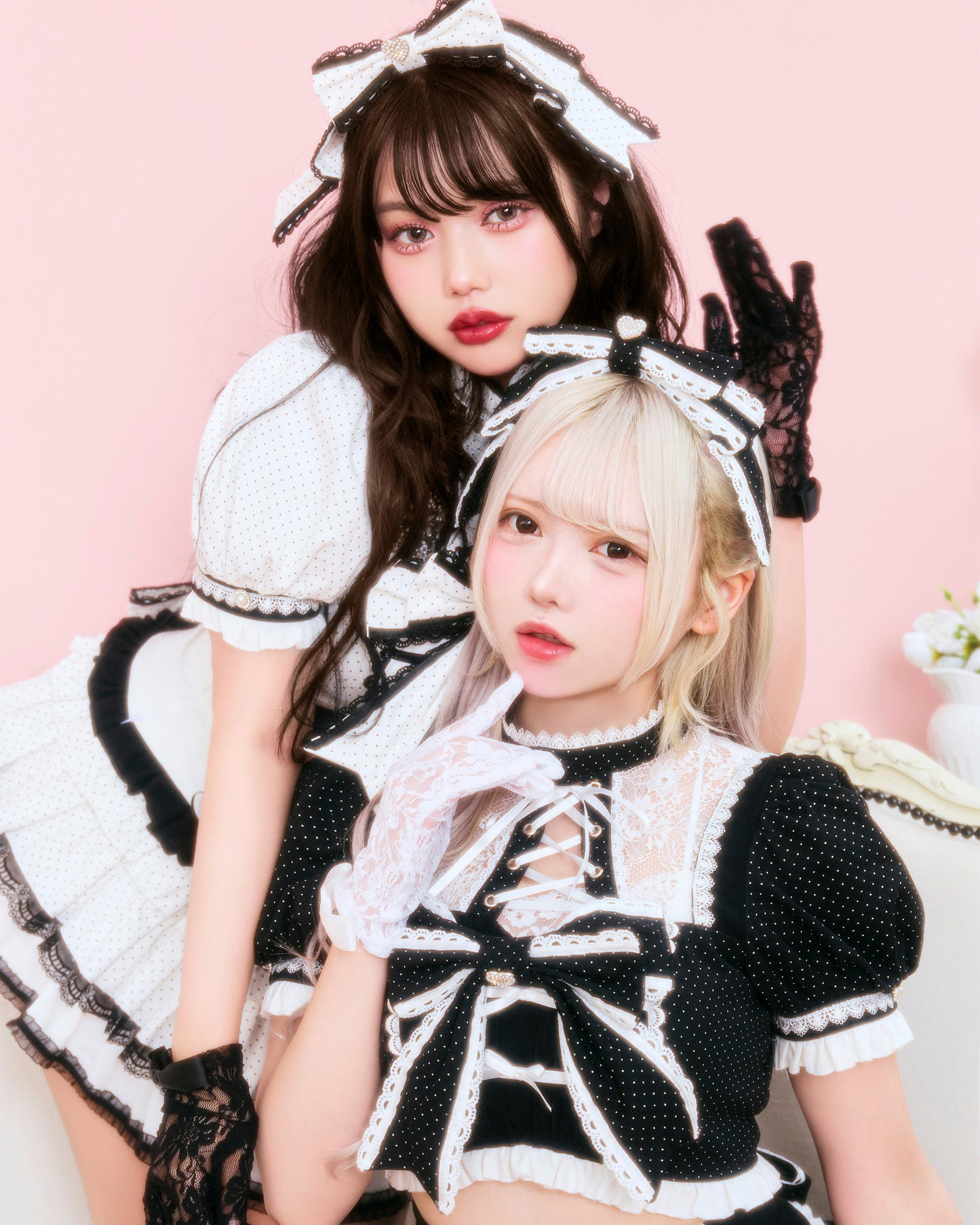 【予約-9月下旬頃より順次発送予定】ハート×リボンドットアイドル【PDCS26007】