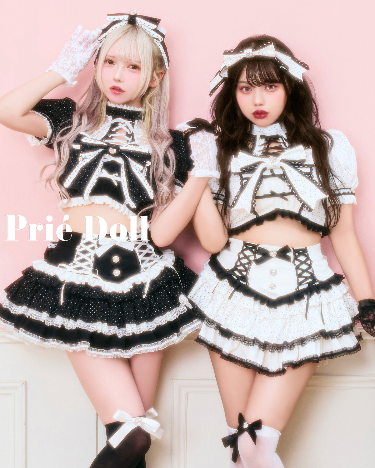 【予約-9月下旬頃より順次発送予定】ハート×リボンドットアイドル【PDCS26007】