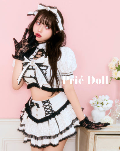 【予約-9月下旬頃より順次発送予定】ハート×リボンドットアイドル【PDCS26007】
