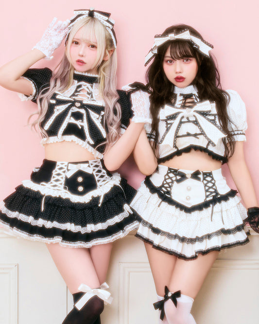 【予約-9月下旬頃より順次発送予定】ハート×リボンドットアイドル【PDCS26007】