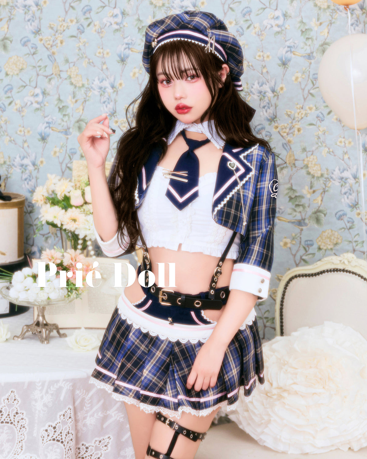 【予約-9月上旬頃より順次発送予定】チェックスタースクールガール【PDCS26010】