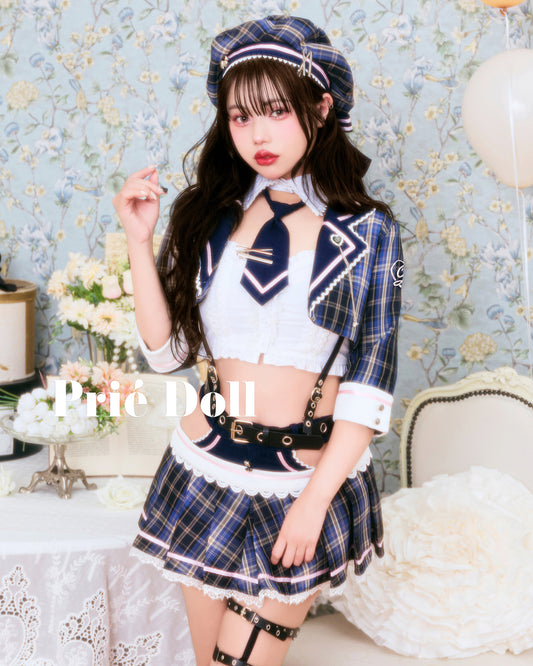 【予約-9月上旬頃より順次発送予定】チェックスタースクールガール【PDCS26010】