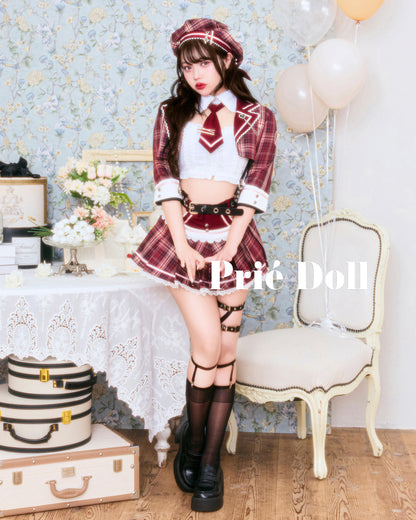 【予約-9月上旬頃より順次発送予定】チェックスタースクールガール【PDCS26010】