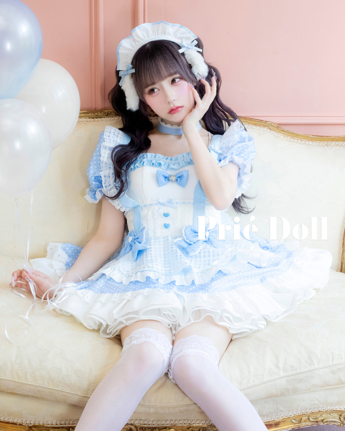 【即日発送】シュガーチェックドットメイド【PDCS26012】
