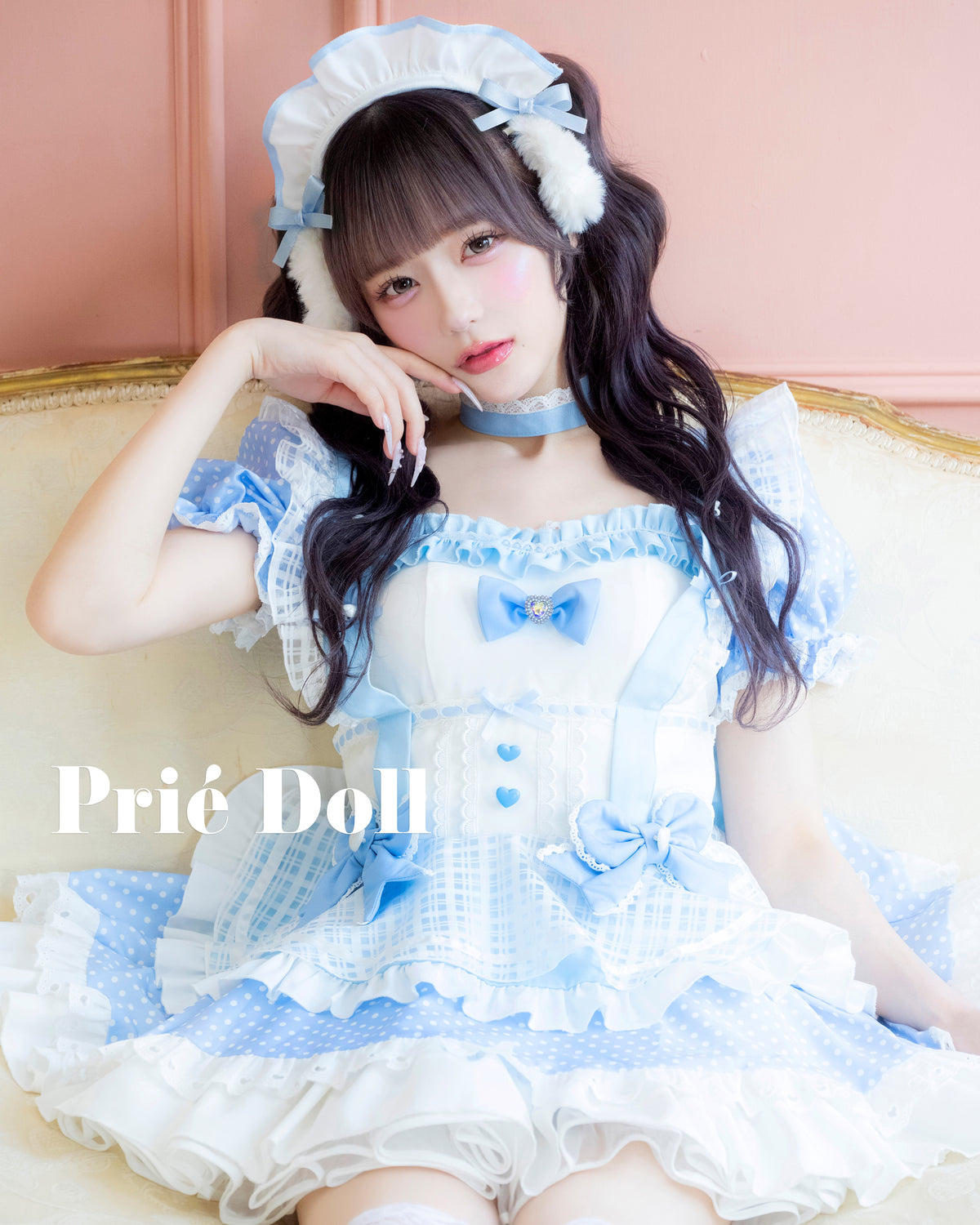 【即日発送】シュガーチェックドットメイド【PDCS26012】