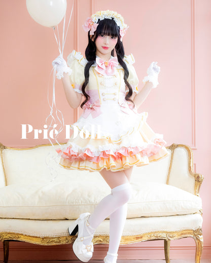 【即日発送】ツインカラーリボンメイド【PDCS26013】