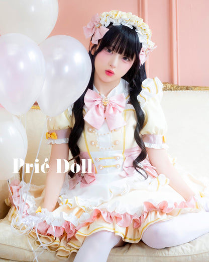 【即日発送】ツインカラーリボンメイド【PDCS26013】