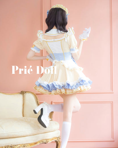 【即日発送】ツインカラーリボンメイド【PDCS26013】