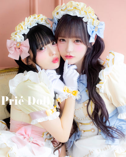 【即日発送】ツインカラーリボンメイド【PDCS26013】