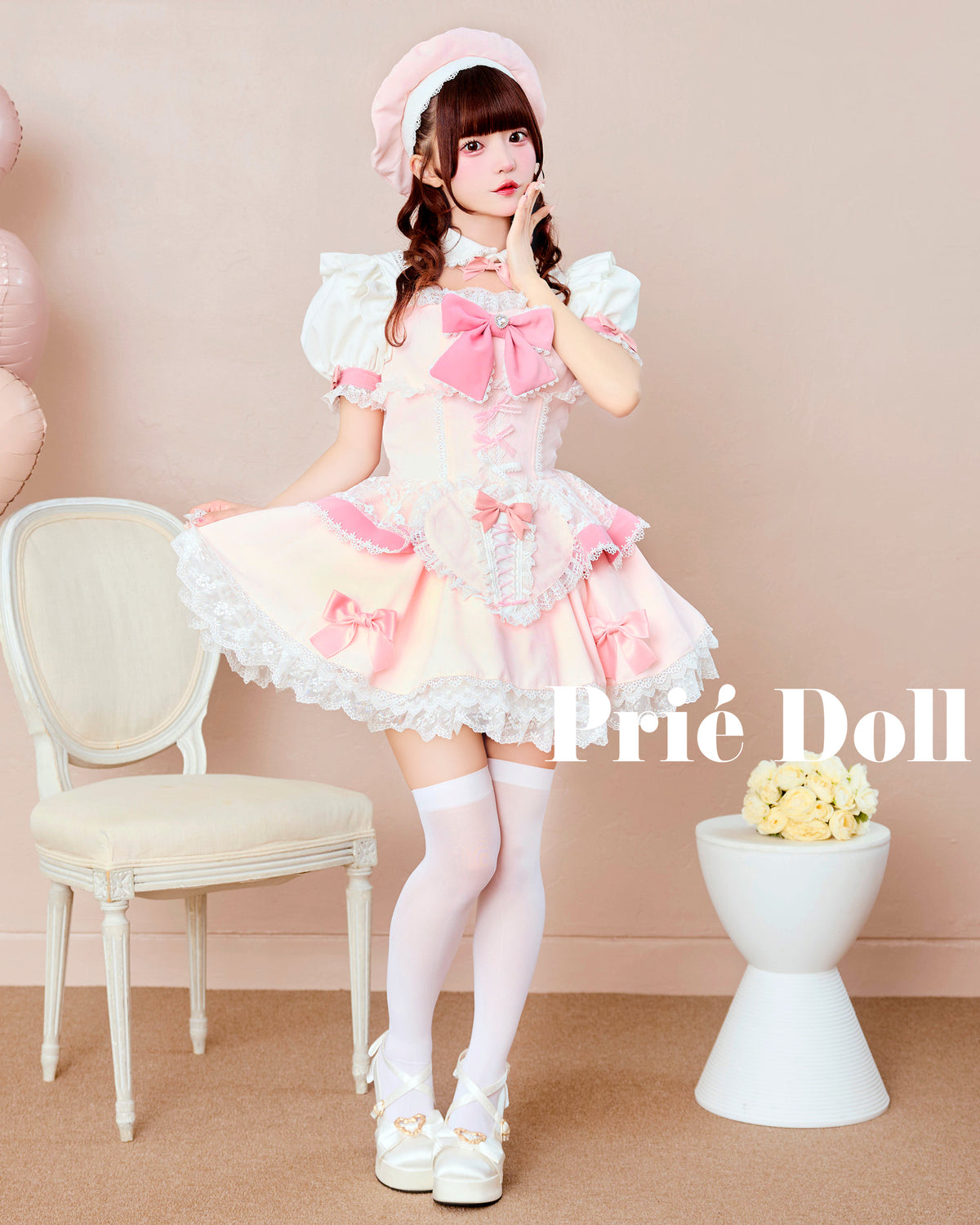 【予約-11月中旬頃より順次発送予定】マカロンリボンアイドル【PDCS26021】