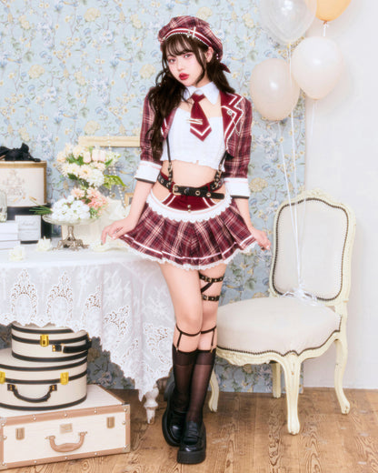 【予約-9月上旬頃より順次発送予定】チェックスタースクールガール【PDCS26010】