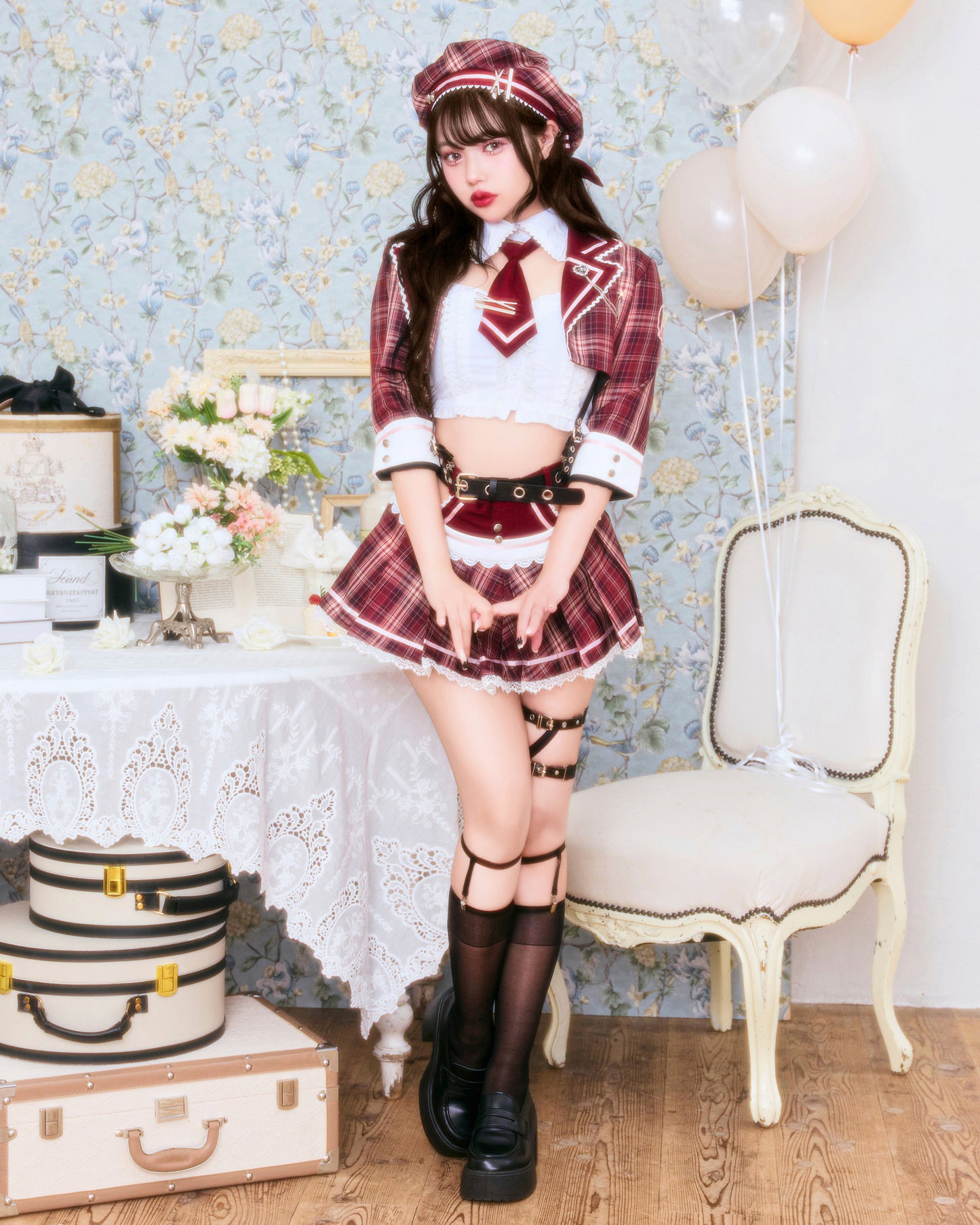 【予約-9月上旬頃より順次発送予定】チェックスタースクールガール【PDCS26010】